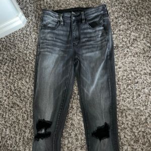 American Eagle Grey Skinny Jeans